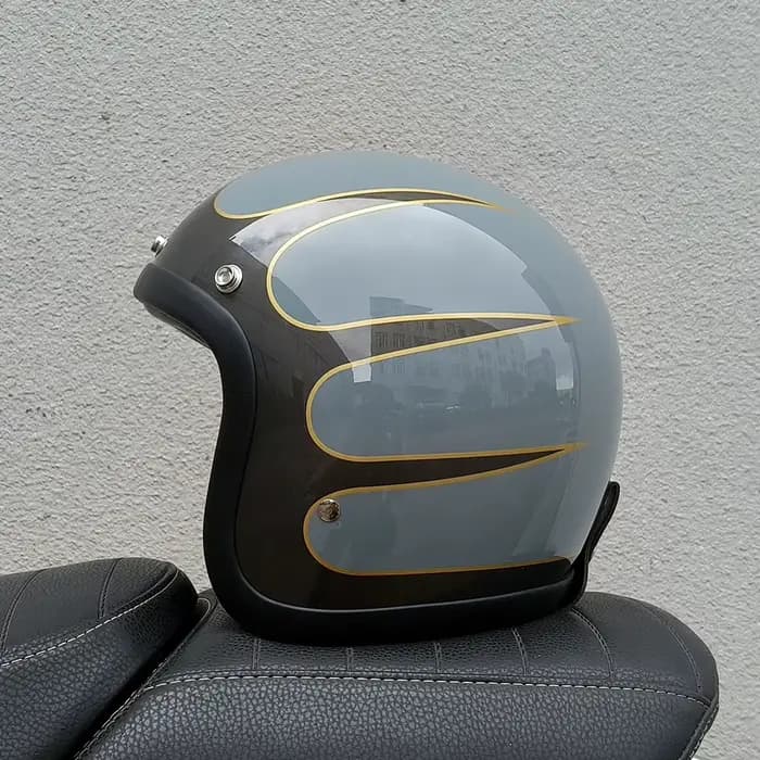 Casque vintage TT&COCASCOS de style japonais