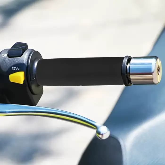 Couverture de poignée en mousse noire antidérapante pour Modification de moto