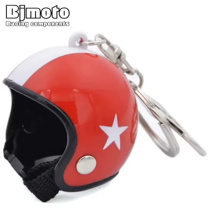 BJMOTO mode voiture moto casque porte-clés