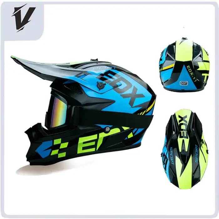 VGV casque tout-terrain moto