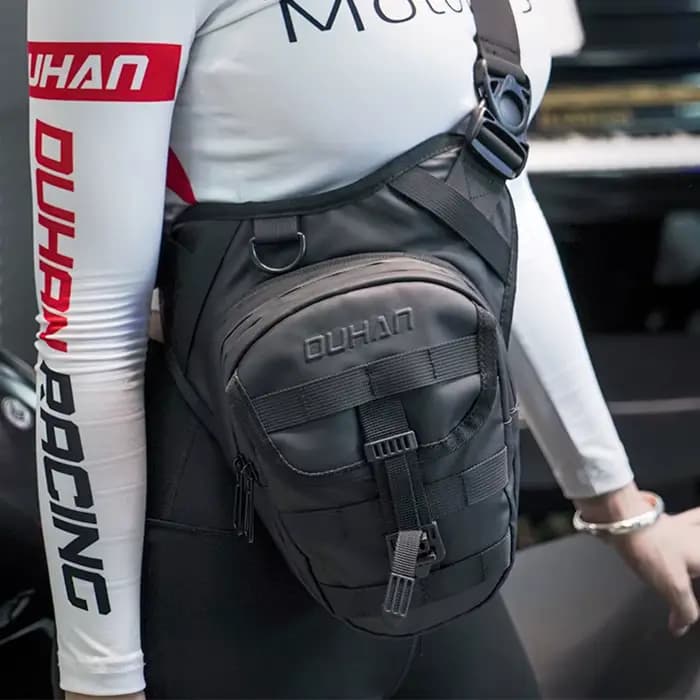 Sac de jambe de moto multifonction