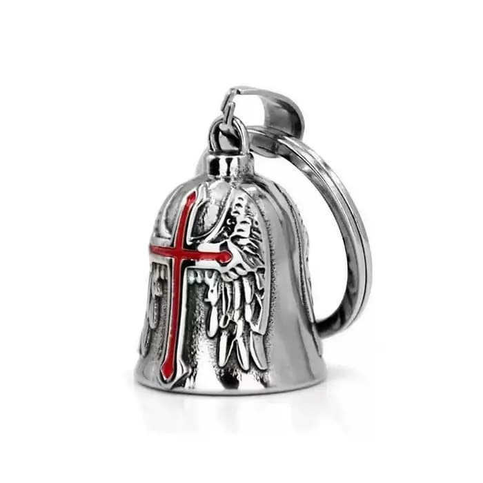 Clochette de moto portable ange gardien pour motards