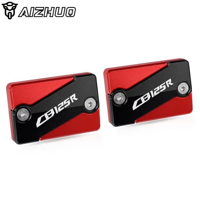 Couvercle de réservoir de liquide de cylindre d'embrayage de frein avant de moto en aluminium CB 125 R pour HONDA