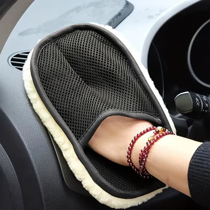 Gants de nettoyage de voiture en microfibre douce