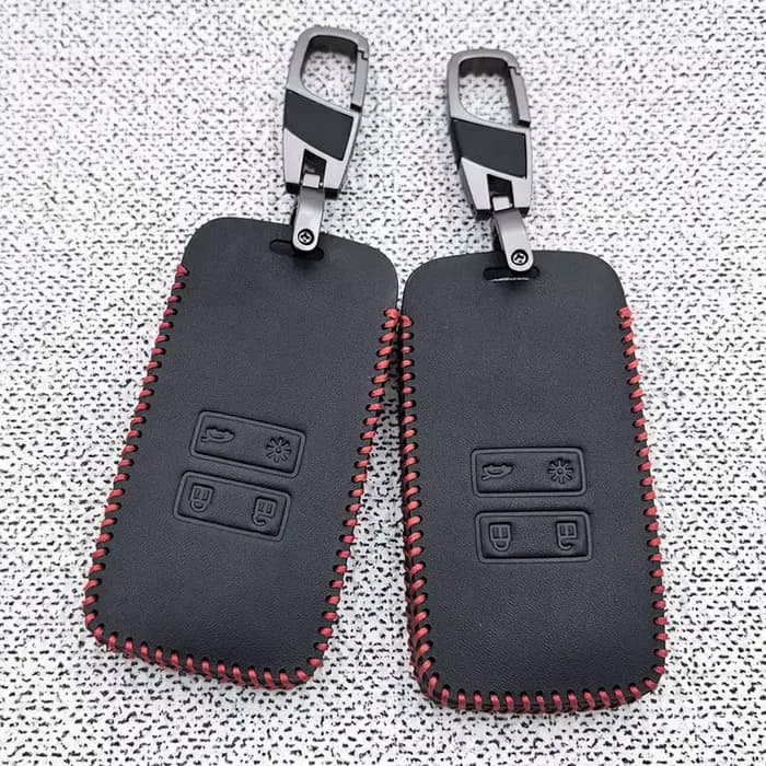 Housse de protection pour clé de voiture en cuir, accessoires pour Renault Megane Austral Kadjar Clio Captur Arkana Koleos Zoe Scenic Dacia Sand