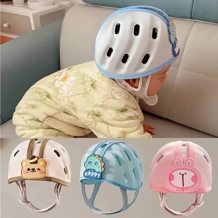 Casque de sécurité pour bébé sans bosses, Protection à 360 degrés, casquette de pare-chocs respirante pour nouveau-né, coussin de tête réglable absorbant les chocs pour tout-petits