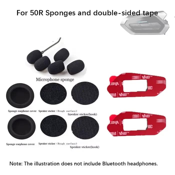 Accessoire de casque Bluetooth pour casque de moto, pour SENA 50R