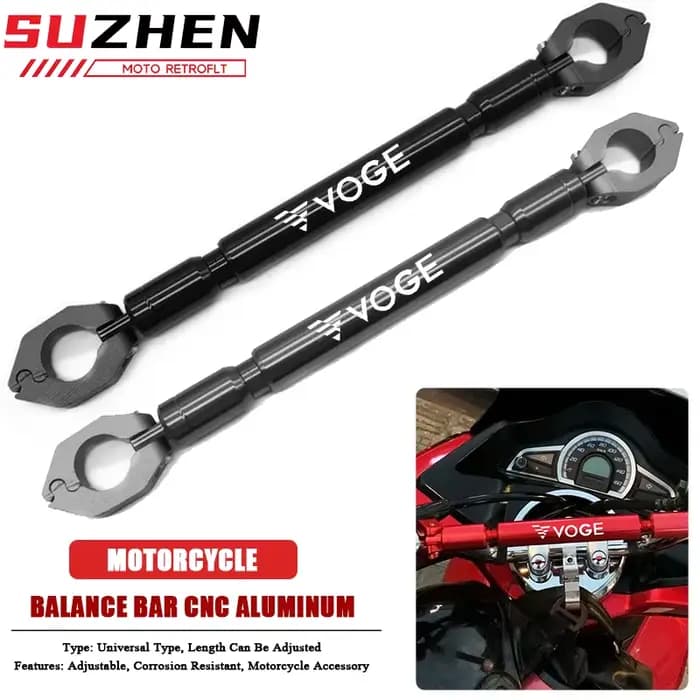 Barre d'équilibre pour guidon de moto