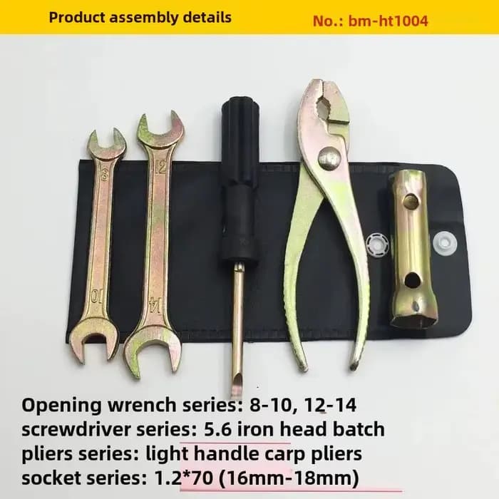Kit d'outils de réparation de moto pour véhicule électrique