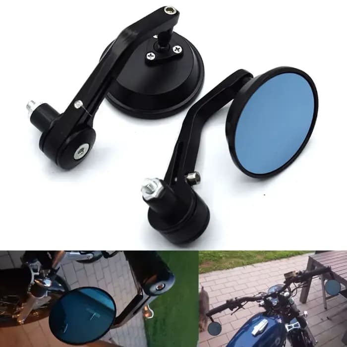 Accessoires de moto, rétroviseurs universels 7/8 "22mm pour Cafe Racer