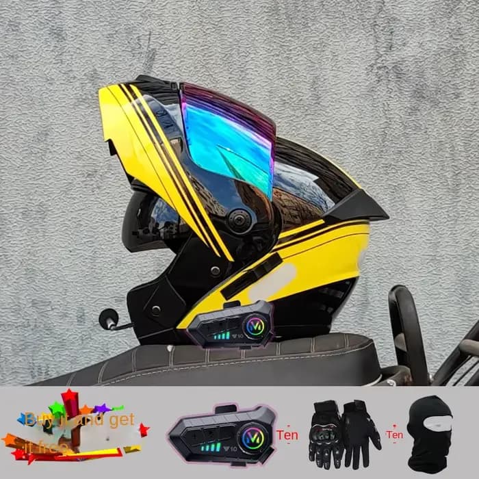 Casque de moto Bluetooth