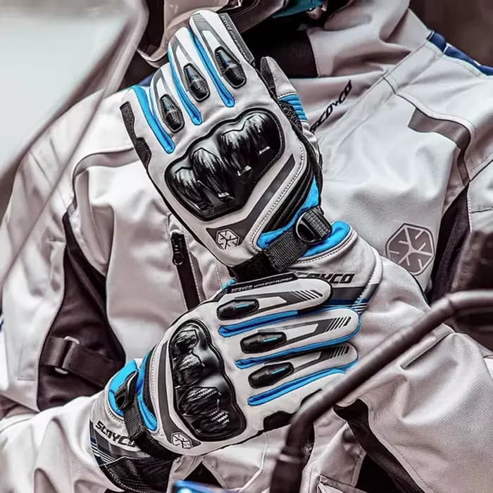 Gants de moto pour course de moto