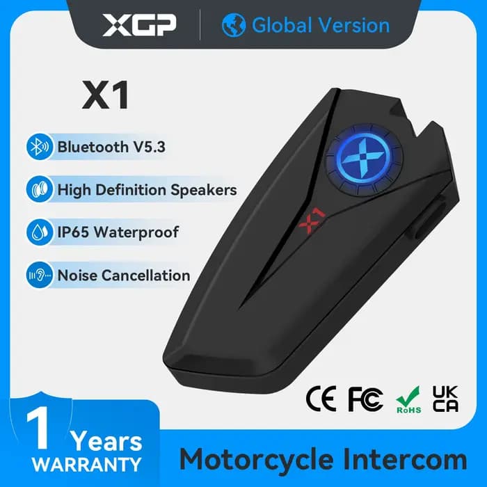 Casque de moto avec commandes vocales