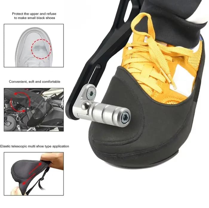 Protecteur de manette de vitesse pour chaussures de moto