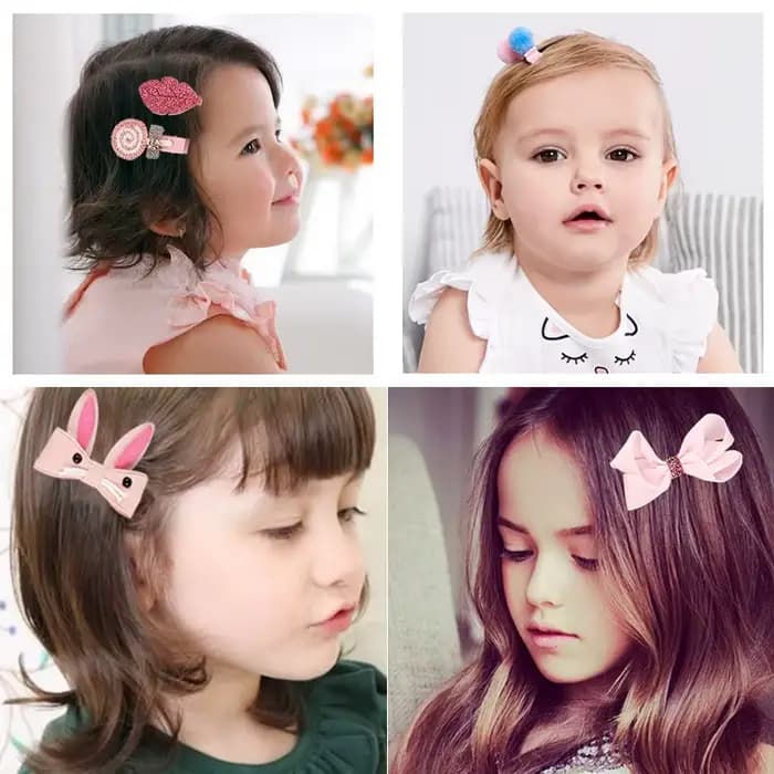 18 pièces/pack bébé filles cheveux accessoires épingle à cheveux princesse coiffure fille enfants Barrettes bandeau grand arc élastique bandeaux