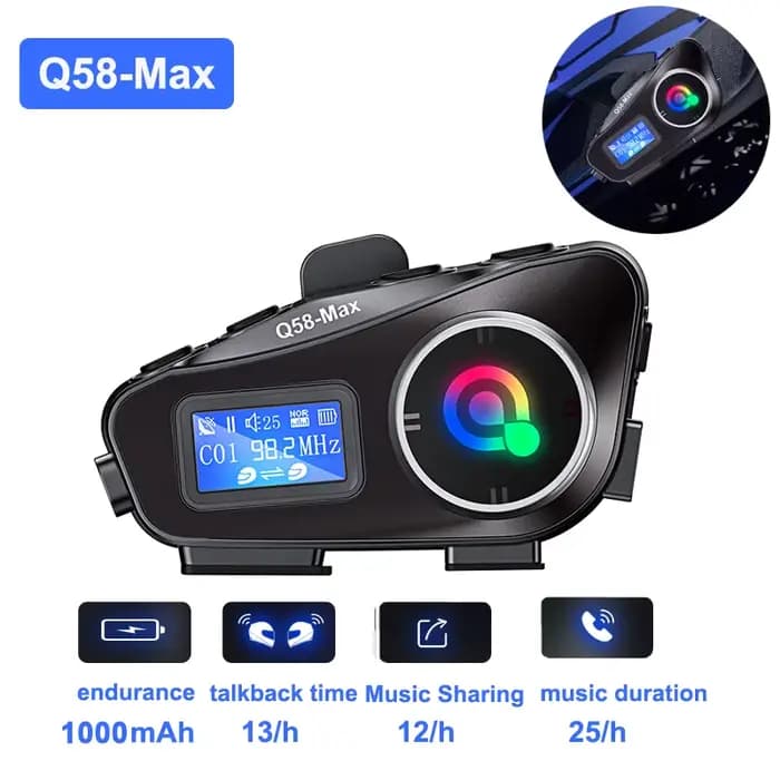 Interphone pour casque de Moto