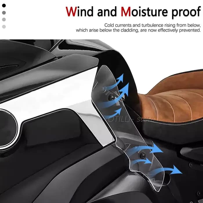 Protège-pieds de moto pour BMW