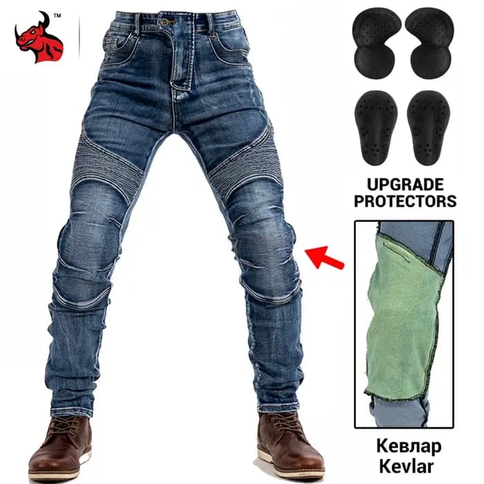 Pantalon de moto aramide pour homme