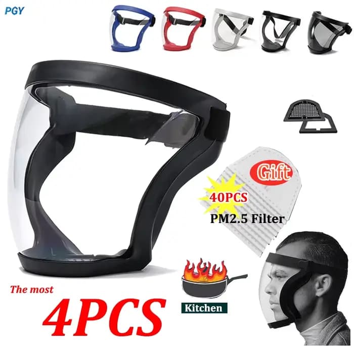 Masque de Protection Transparent pour le visage