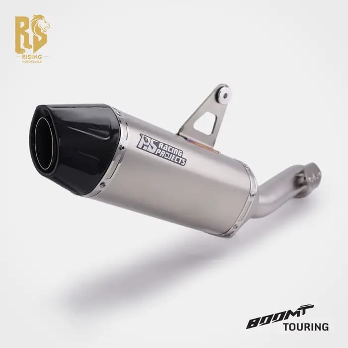 Pour CFMOTO 800MT Explore Ibex 800 Touring Adventure SMT 2021-2026 Silencieux d'échappement Slip-On avec DB Killer amovible