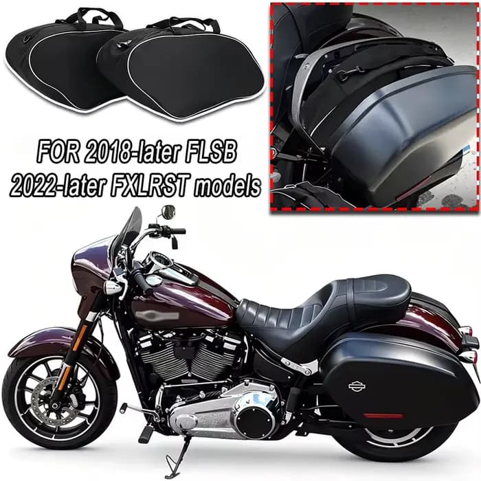 Sacs de rangement rigides pour moto