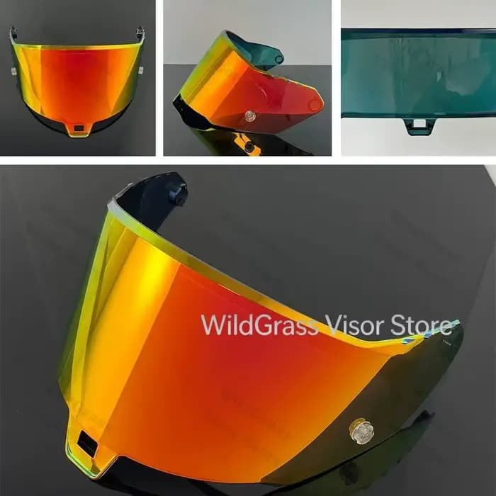Panneau décoratif adaptatif à la lumière pour casque Alpinestars Supertech R10