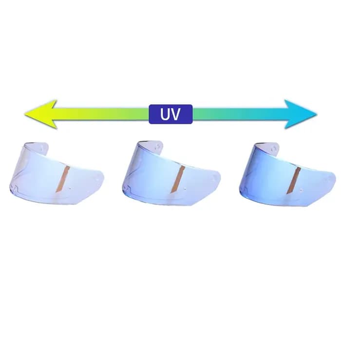 Visière de casque photochromique pour LS2 FF320 FF353