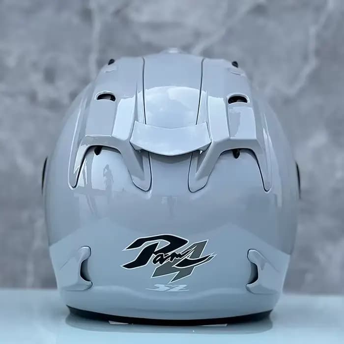 Ram4 demi-casque gris brillant hommes et femmes moto tout-terrain casque d'été descente course montagne Cross Casco Capacete