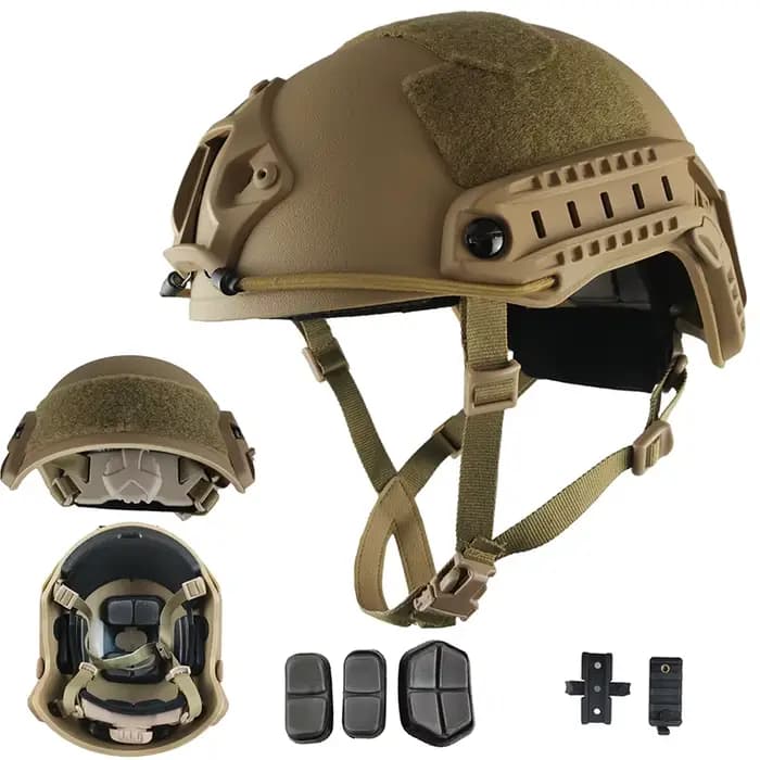 Casque anti-émeute tactique rapide ABS