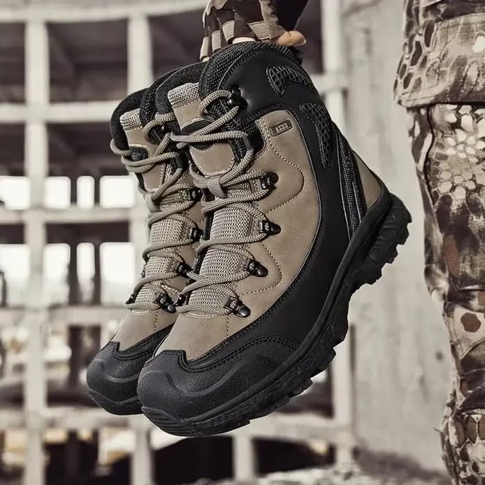 Bottes du désert en cuir pour hommes