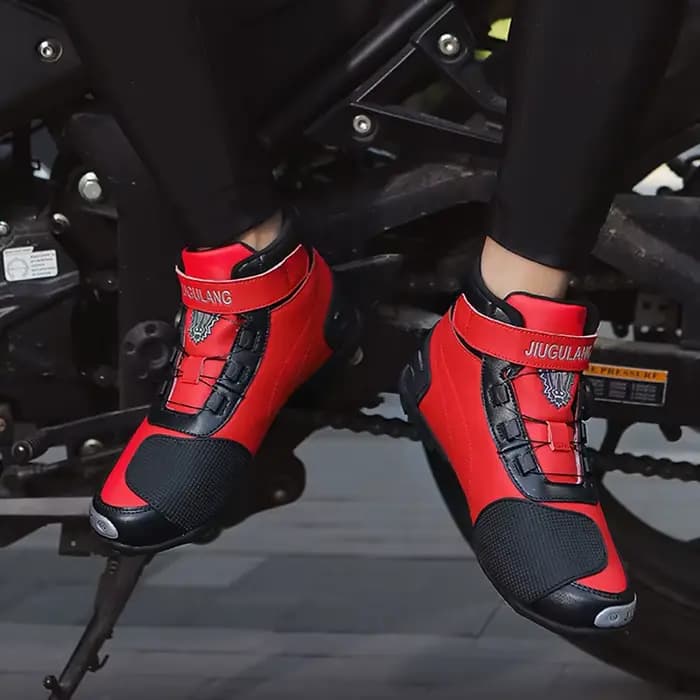 Knight-Bottes d'équitation de moto en plein air pour hommes et femmes