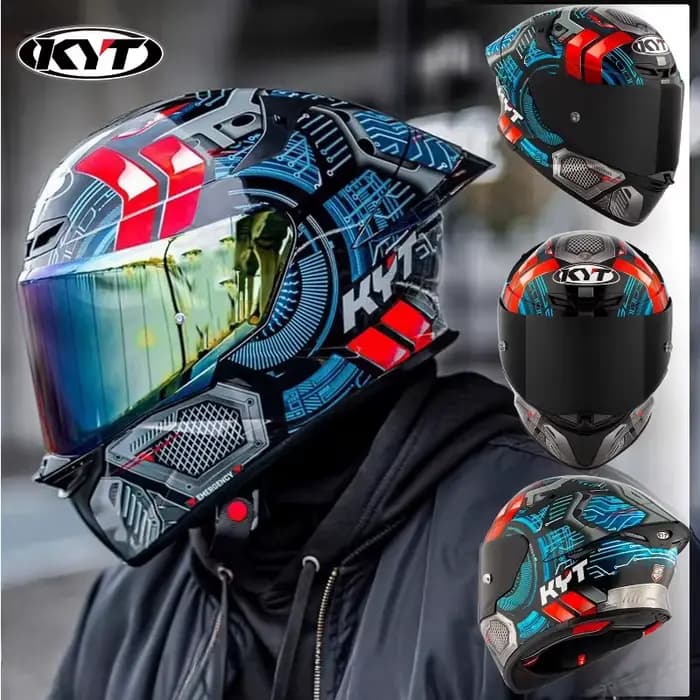 Casques de course de moto KYT TT-REVO originaux