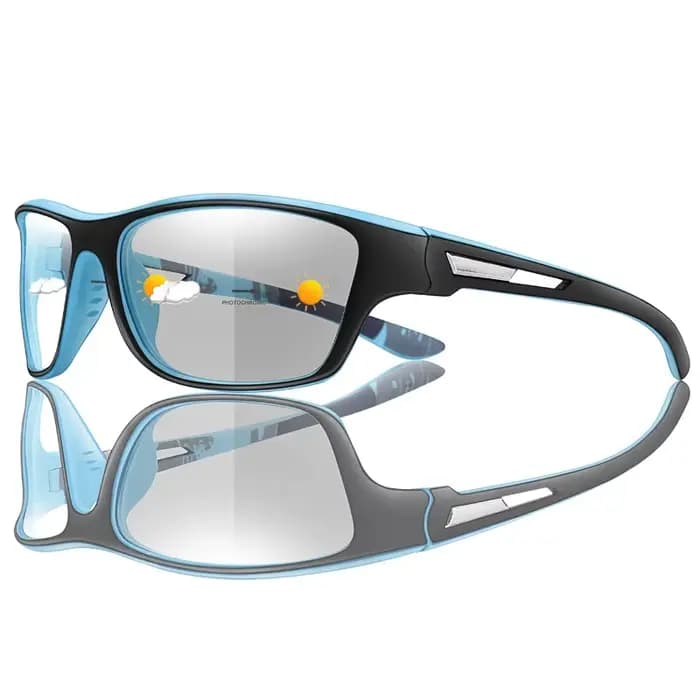 Lunettes de soleil photochromiques pour moto
