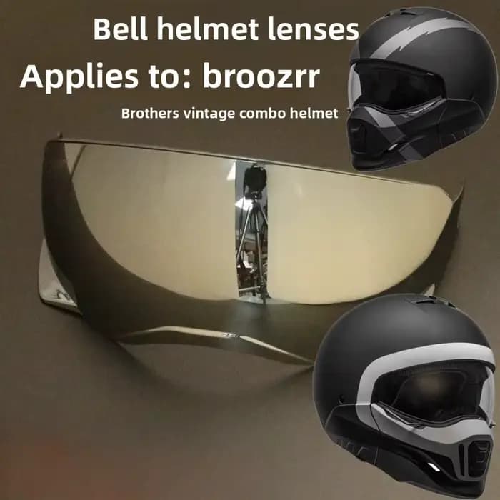 Convient pour la visière de casque de moto BELL Broozer