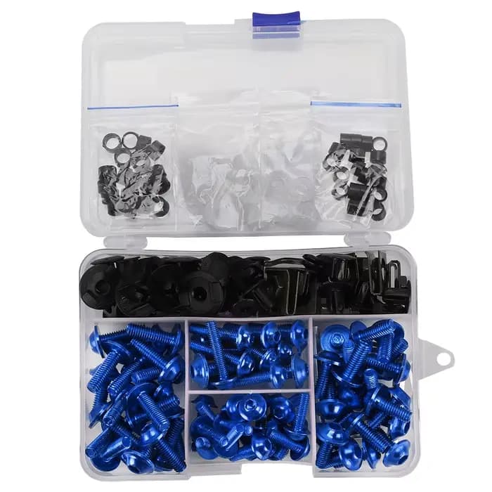 Kit complet de boulons de carénage pour moto