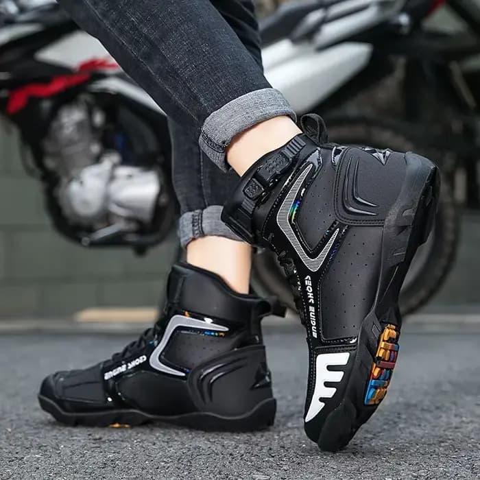 Bottes de moto coupe-vent