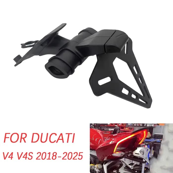 Support de plaque d'immatriculation de moto