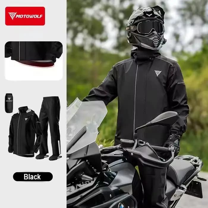 Vêtements de pluie imperméables pour moto pour hommes et femmes