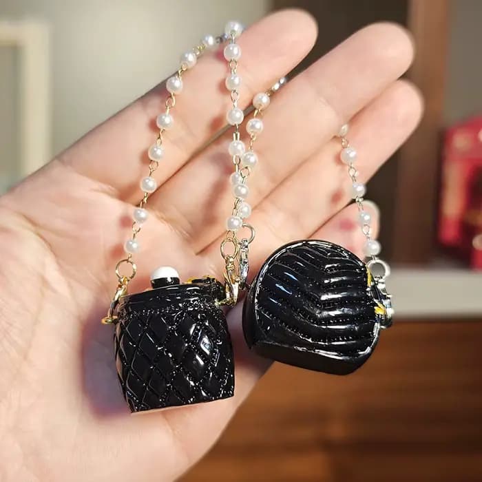 Accessoire pour maison de poupée bricolage - Sac à chaîne à bandoulière pour poupée