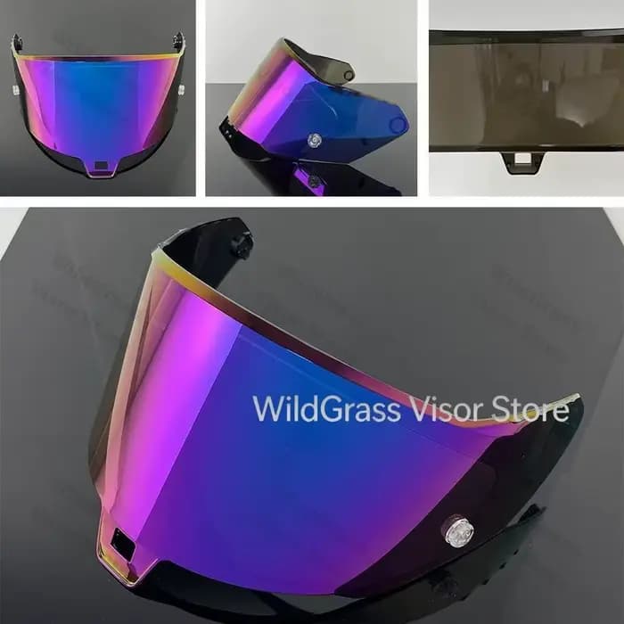 Panneau décoratif adaptatif à la lumière pour casque Alpinestars Supertech R10