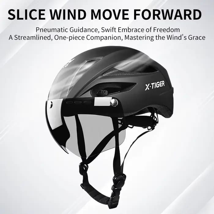 X-TIGER casque de cyclisme léger une pièce