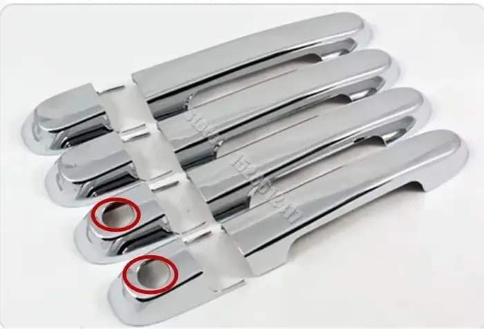 Pour Hyundai Accent 2007 2008 ~ 2011 accessoires de voiture ABS poignée de porte bol poignée de porte revêtement de protection garniture de couverture