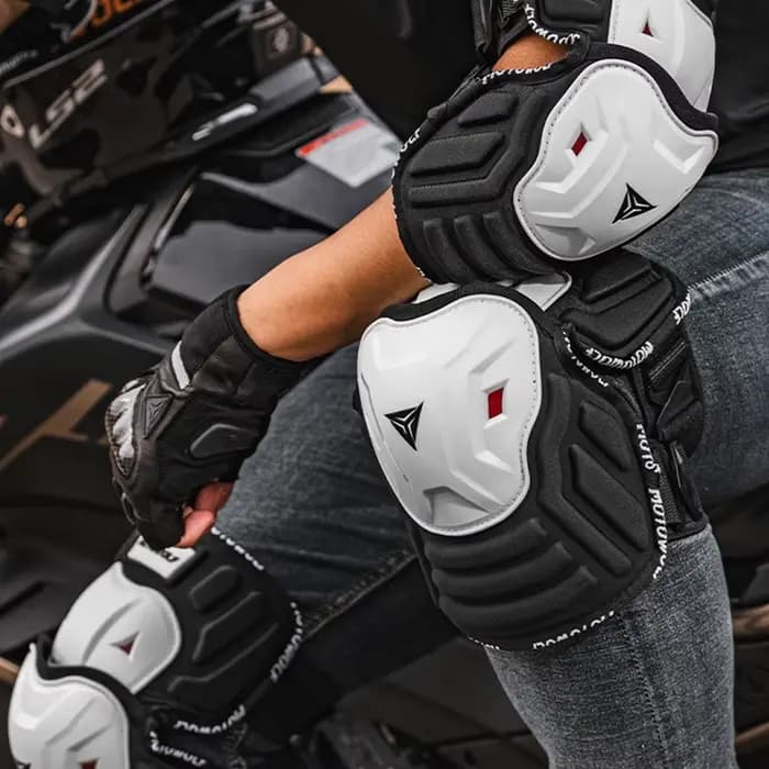 Genouillères de moto en été, Protection des articulations du corps, accessoires de Protection pour moto, protection CE intégrée