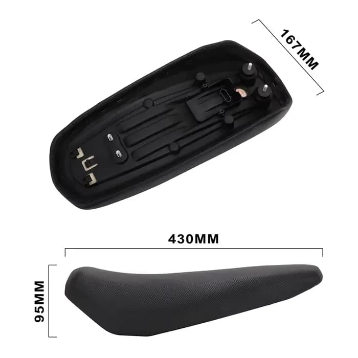 Coussin de siège pour accessoires de moto Sur Ron, siège en cuir Durable, Surron Light Bee X S, véhicule électrique, vélo tout-terrain
