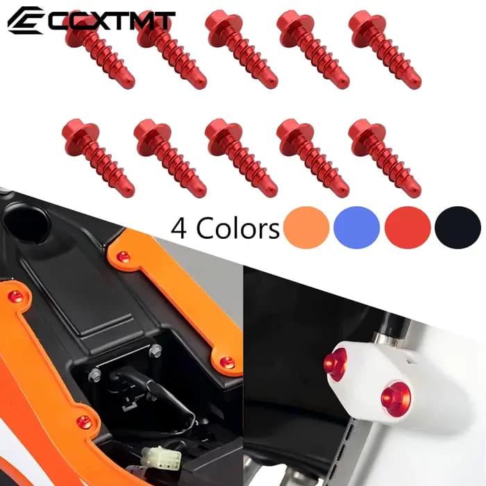 Kit de boulons de vis de carénage CNC pour moto