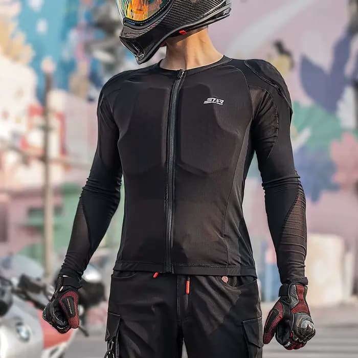 Veste d'armure de moto d'été pour hommes et femmes