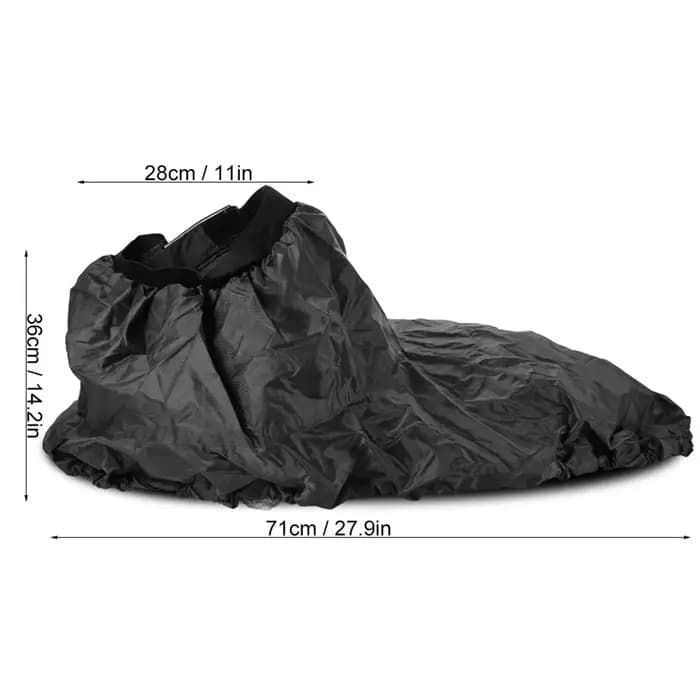 Jupe de pulvérisation réglable en nylon pour kayak, housse imperméable, accessoire de sport nautique