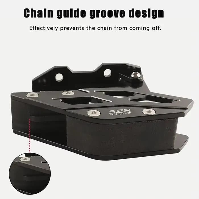 Protection de guide-chaîne et curseur de bras oscillant arrière pour moto CFMOTO CF