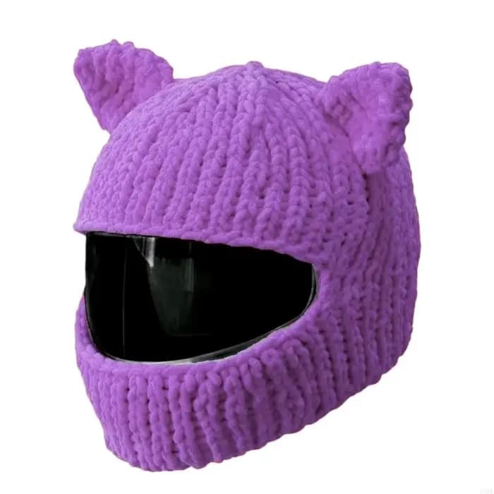Housse pour casques avec oreilles chats amusantes