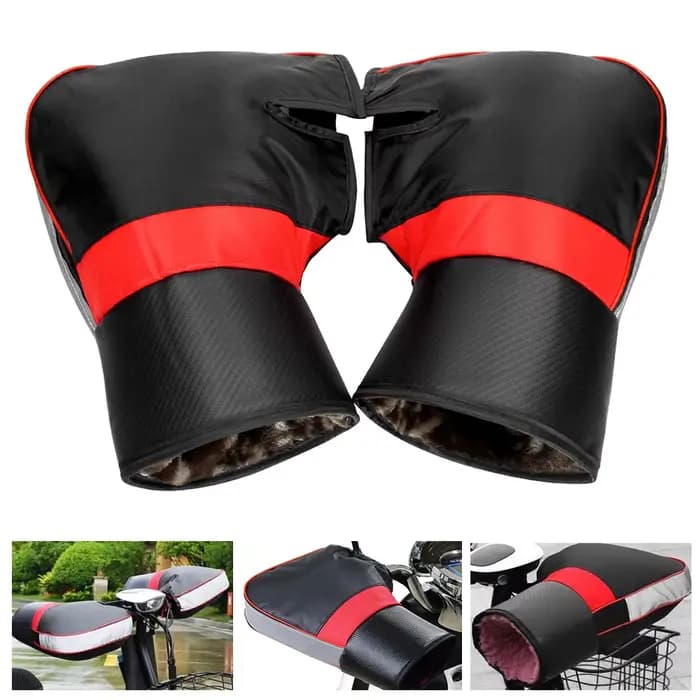 Gants de moto imperméables et coupe-vent